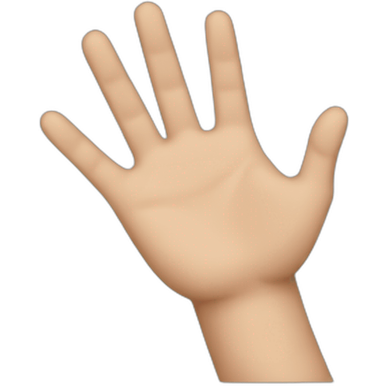 Hand emoji