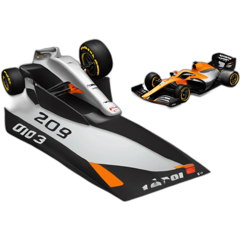 Formule 1 Mclaren 2023 emoji