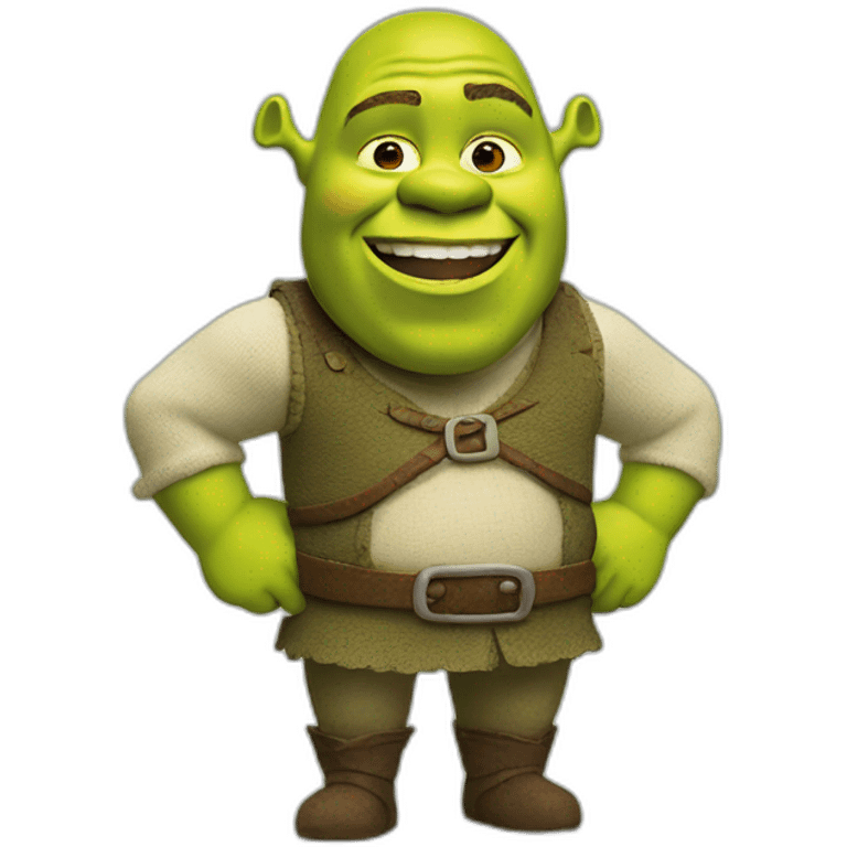 Shrek figurine emoji