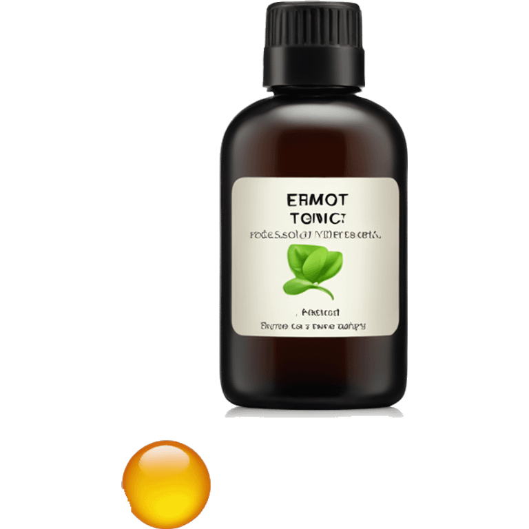 facial tonic with label emoji