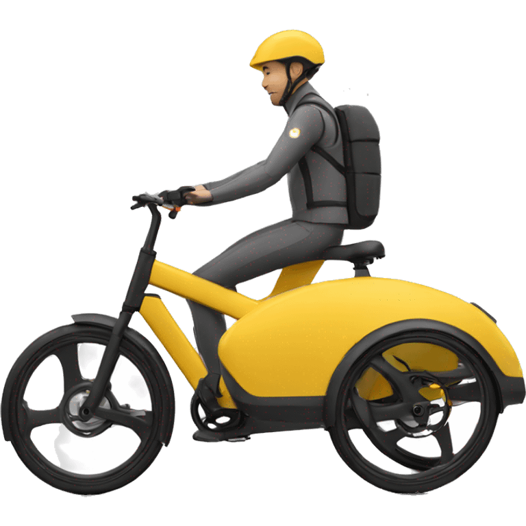 ono solutions futuristic cargo bike emoji