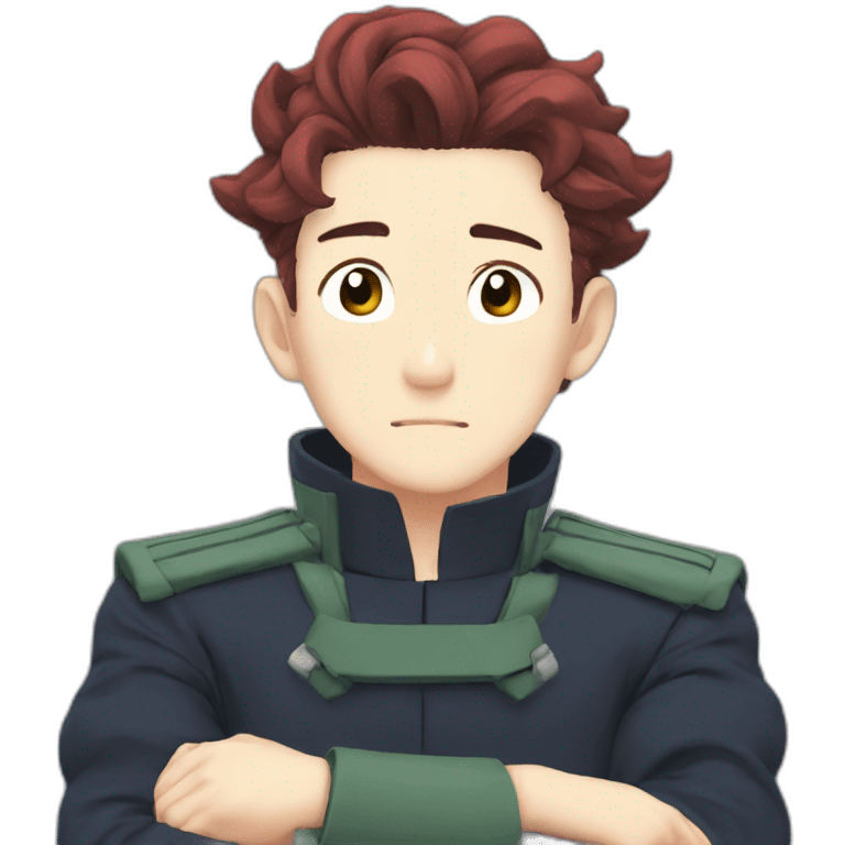 Tired tanjiro emoji