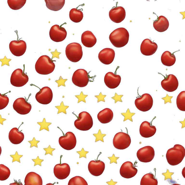 Cherrys with Stars emoji