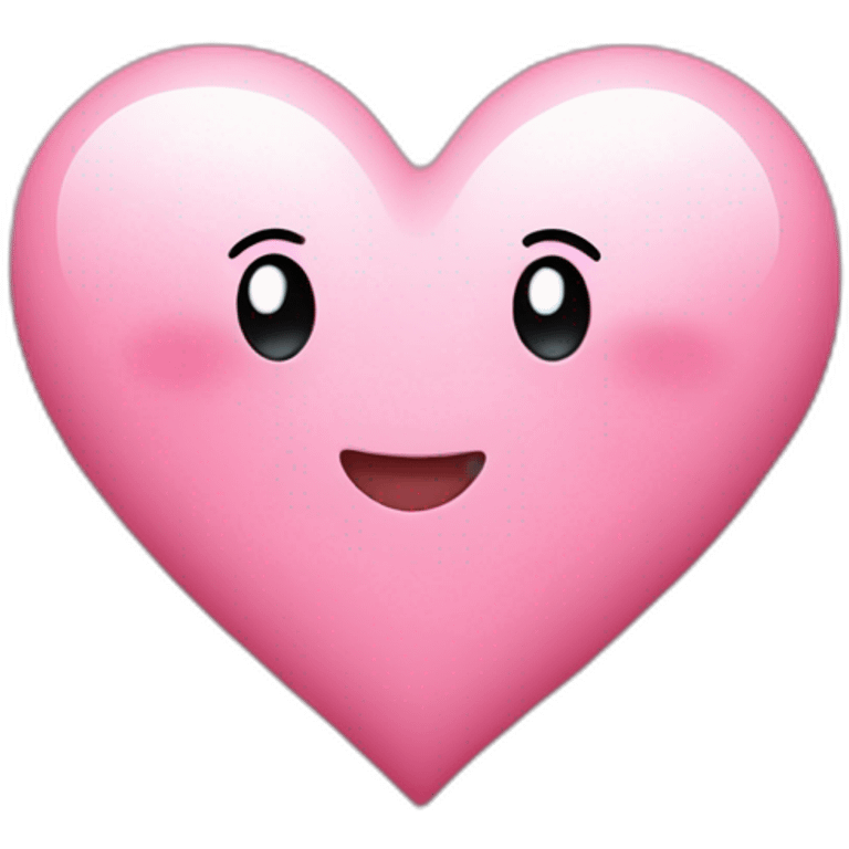 heart pink with stars emoji