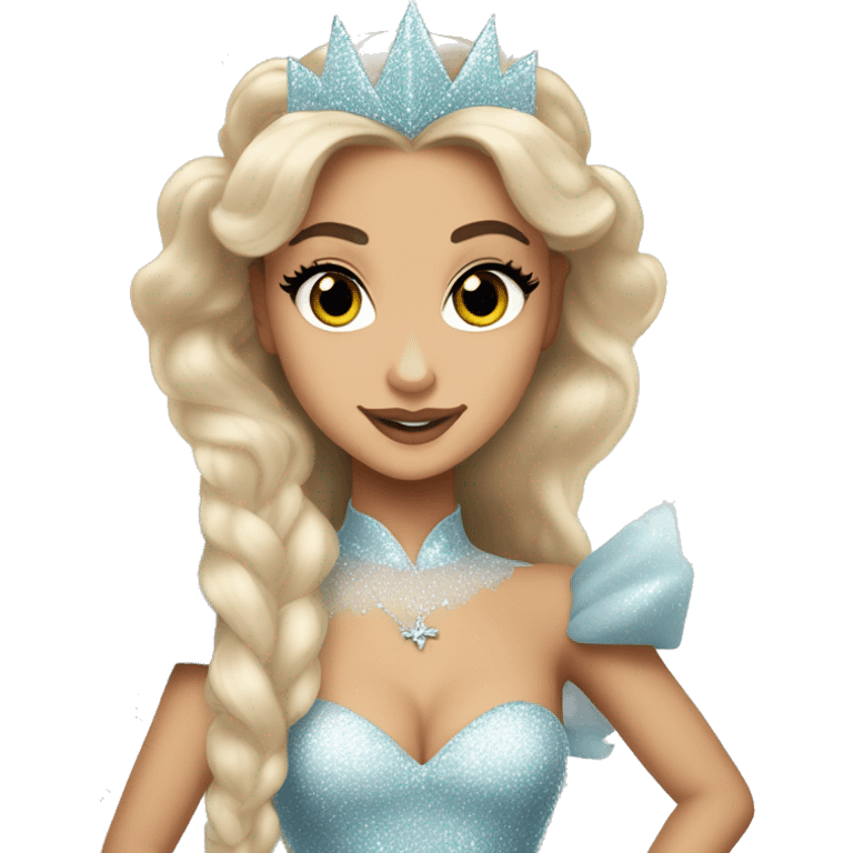 Ariana Grande as Glinda from Wicked emoji