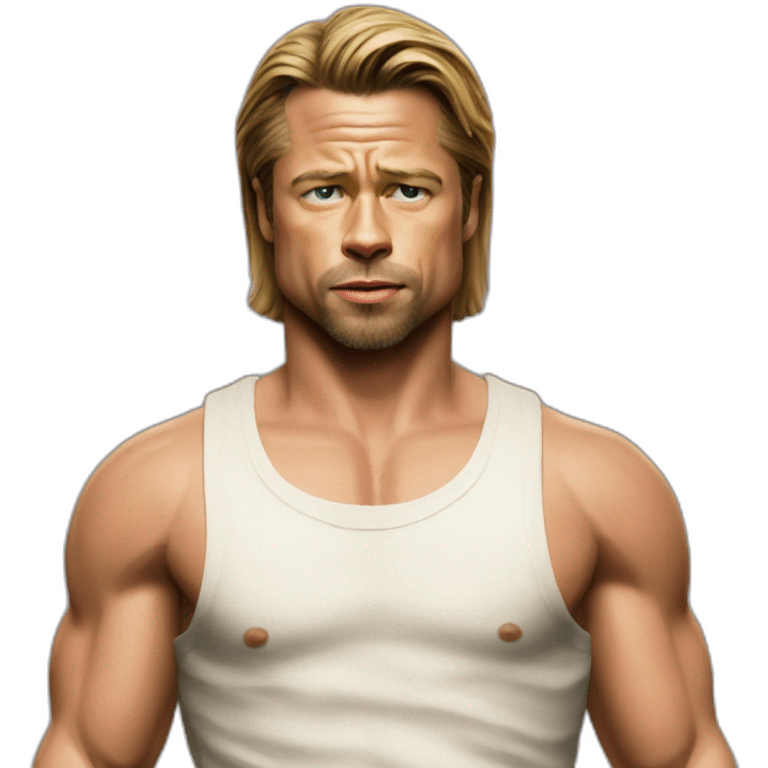  brad pitt fight club  emoji