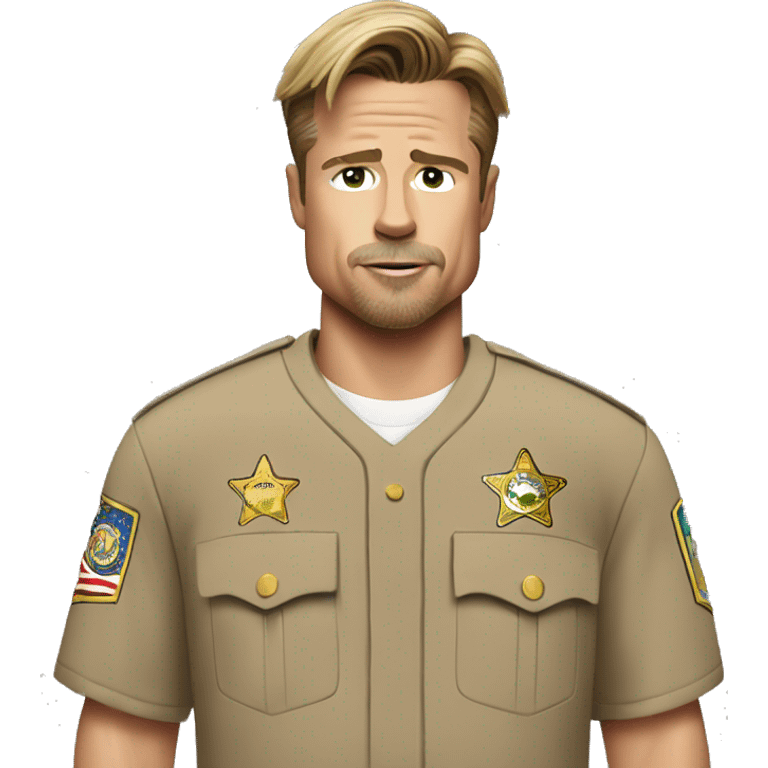 Brad pitt in FC Sheriff jersey emoji