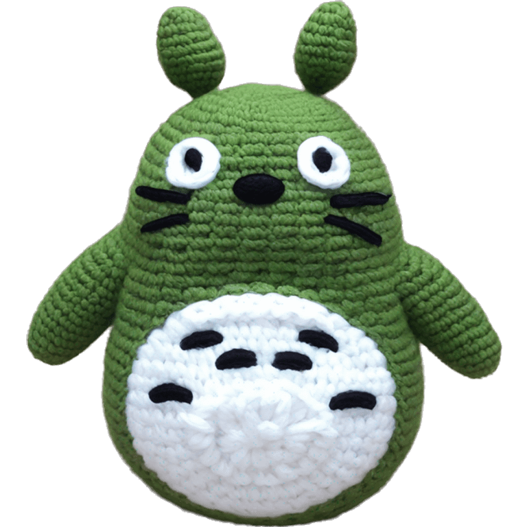 Crochet totoro emoji