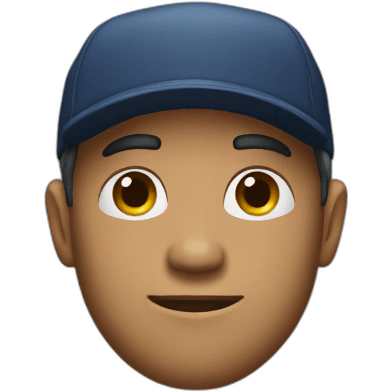 Man with cap emoji