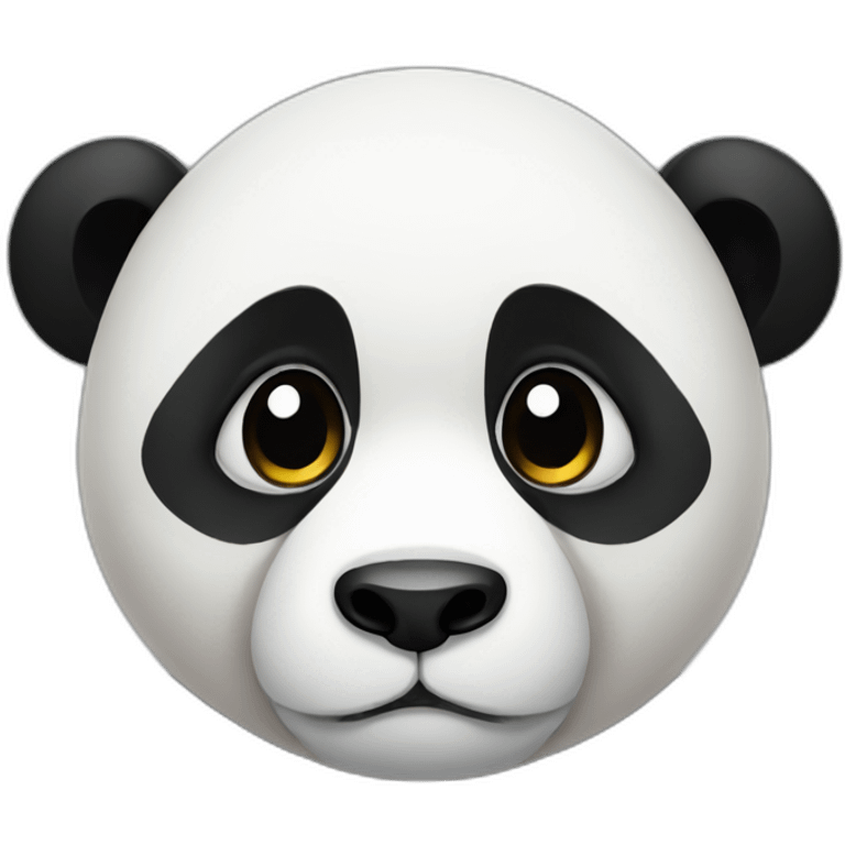 Panda sad emoji