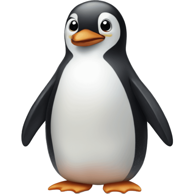 Cute penguin emoji