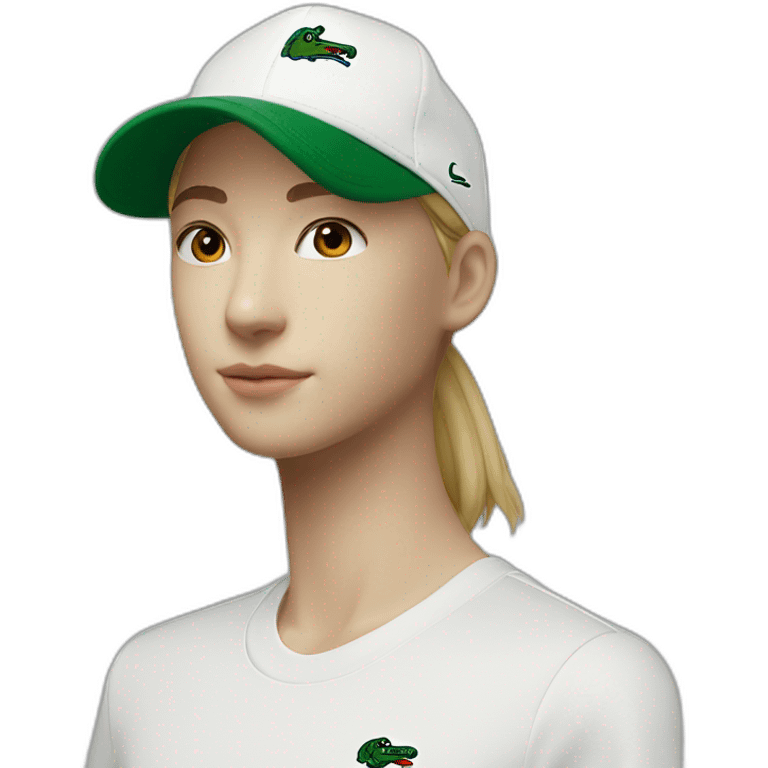 Casquette Lacoste emoji