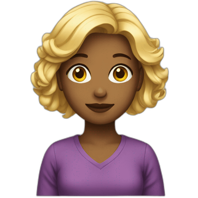 jeune femme emoji