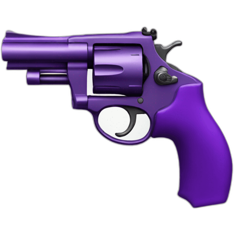 revolver purple emoji