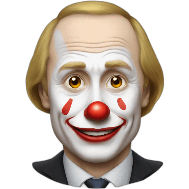 Putin clown emoji