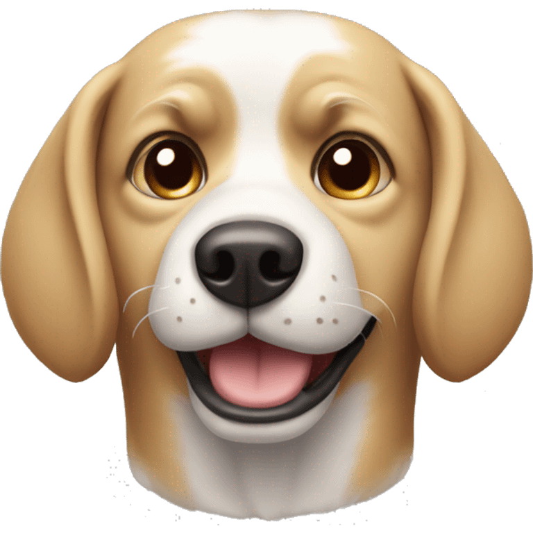 Dog paly coputer emoji