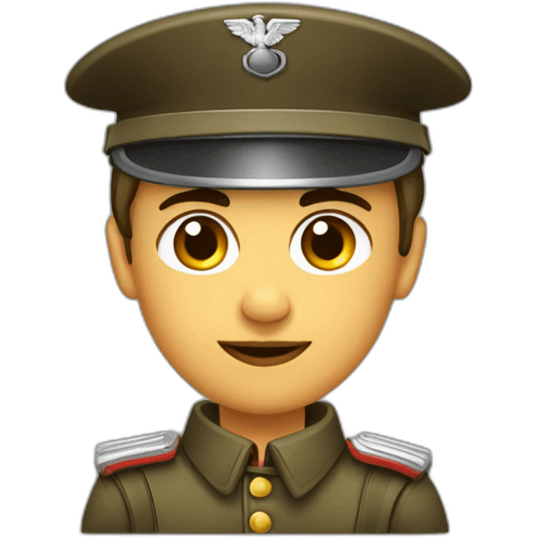 Soldat allemand brun emoji