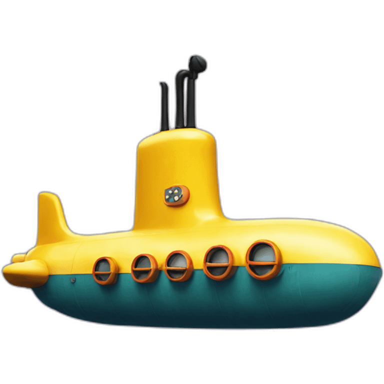 Yellow submarine emoji