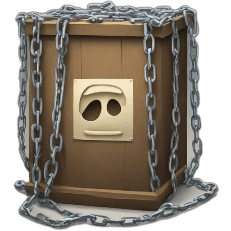 ballot box in chains emoji