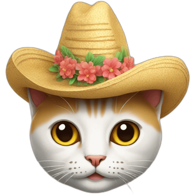 cat with sombrero  emoji