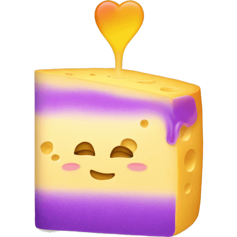 gay cheese emoji