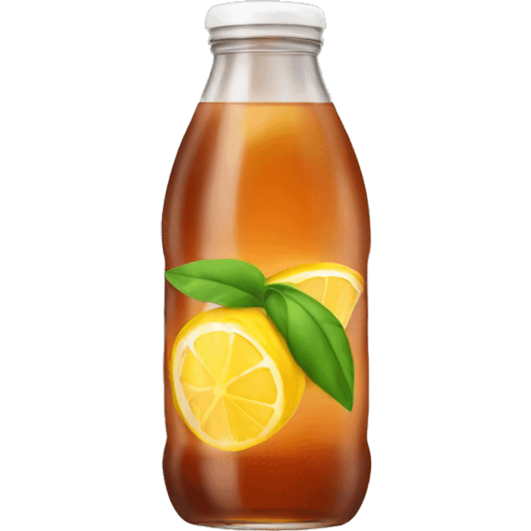 Iced tea bottle emoji