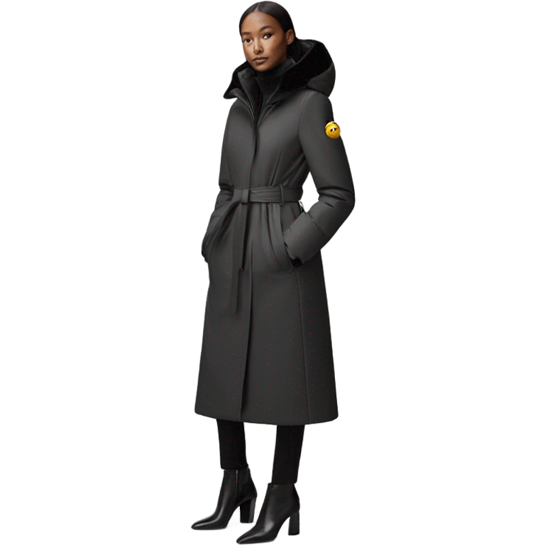 Mackage coat emoji