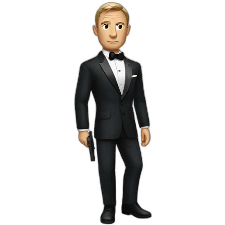 james bond daniel craig emoji