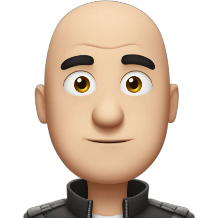 gru from despicable me bald emoji