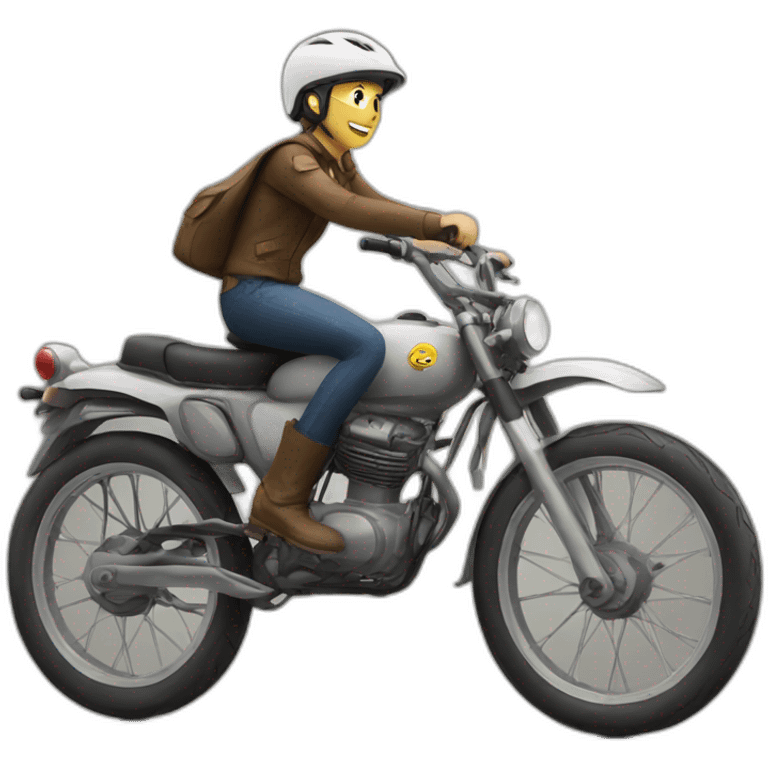 Riding emoji