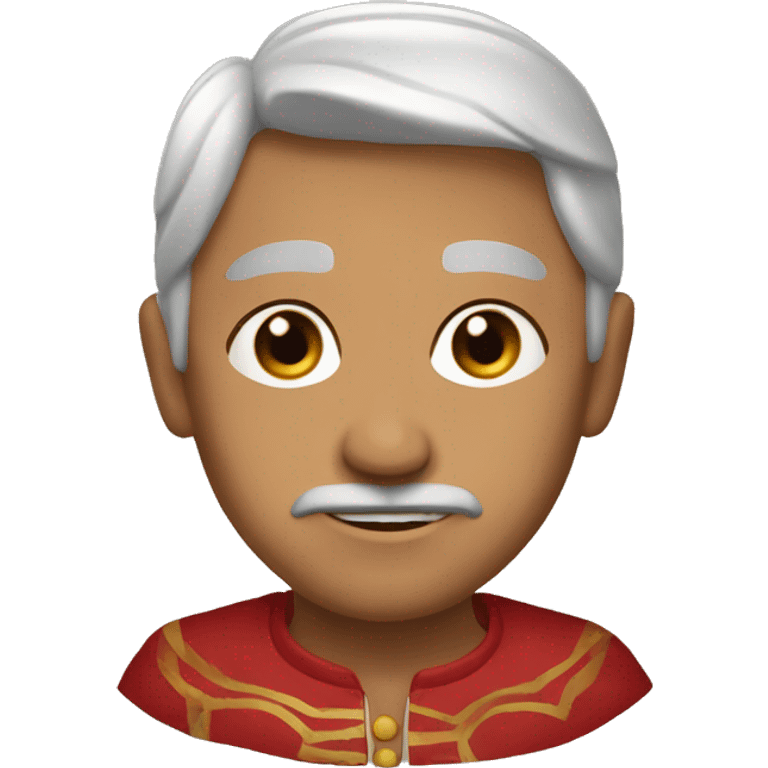 Moña roja  emoji