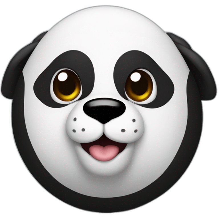 ELİNDE GÜL OLAN PANDA emoji