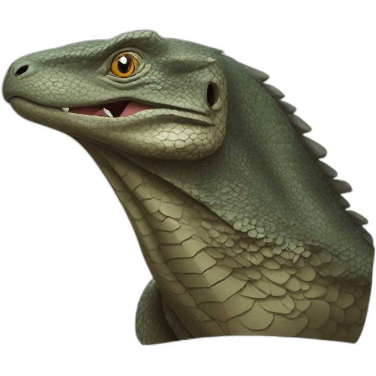 Komodo Dragon Eagle emoji