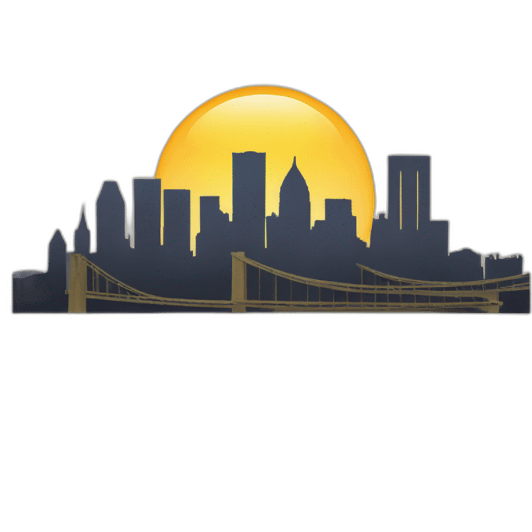 Pittsburgh skyline emoji