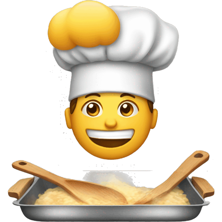 cooking tray emoji