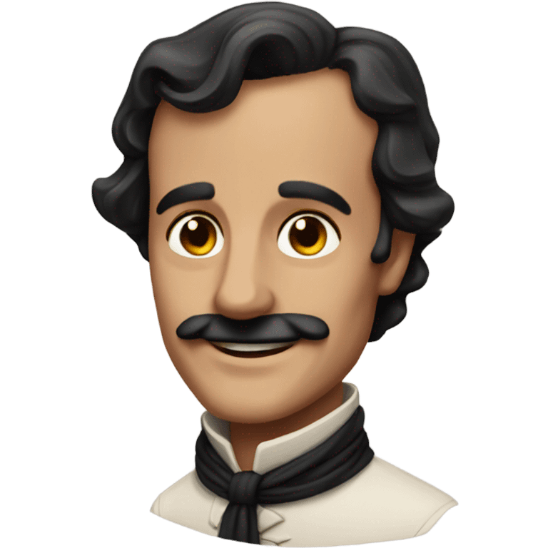 Smiling Poe emoji