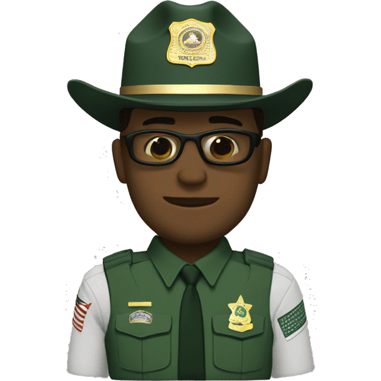 Border patrol agent  emoji