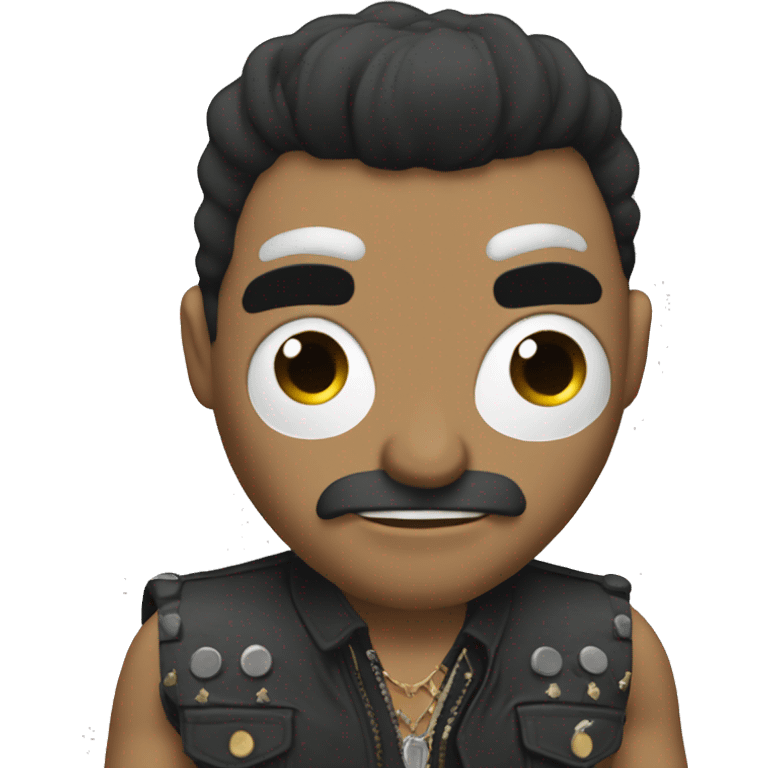 peluquero rockero emoji