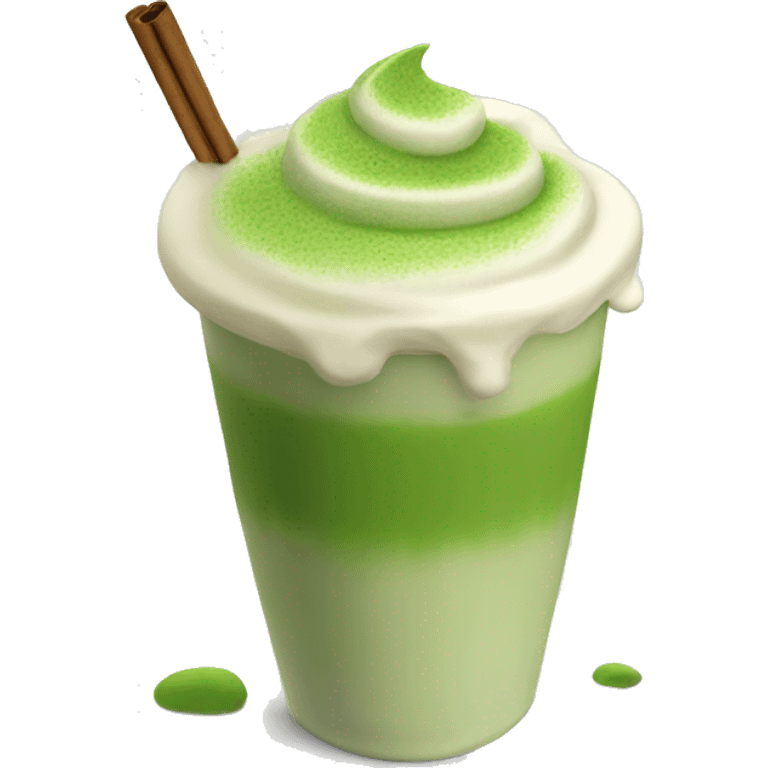 Matcha latte emoji