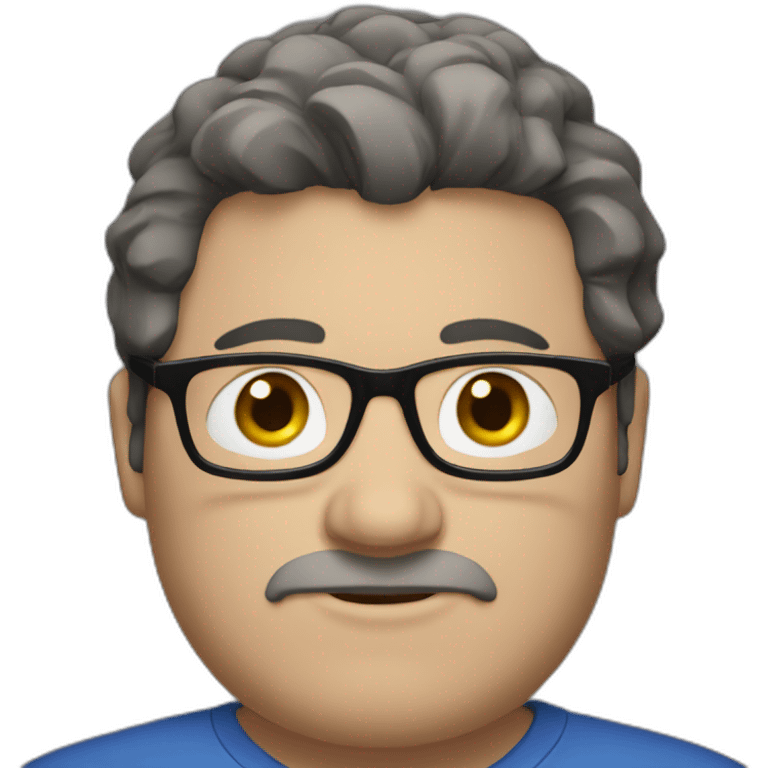 white-40-year-old-fat-man-with-long-gray-black-hair-brown-eyes-blue-glasses-and-no-beard. emoji