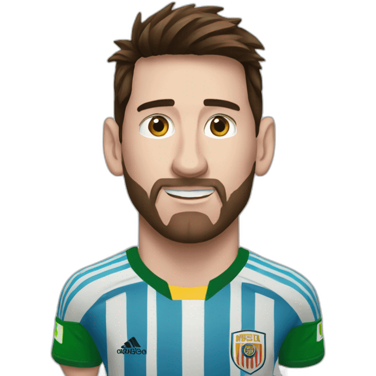 messi world cup emoji