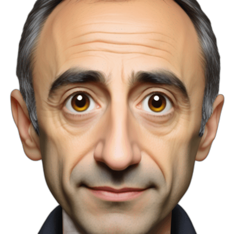 Éric zemmour portrait épaules emoji