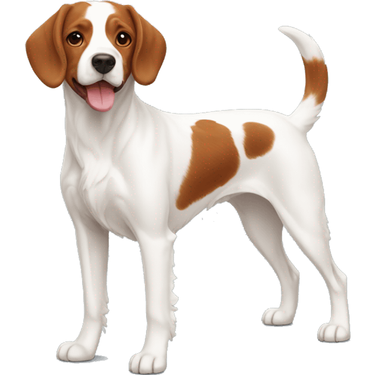 Brittany Dog Breed Full Body emoji