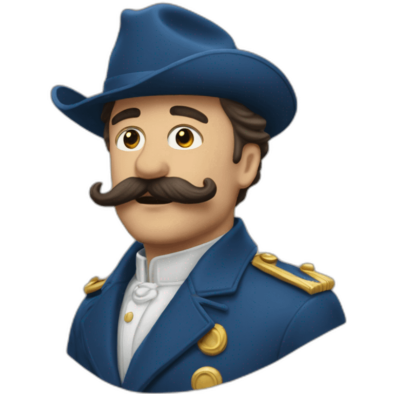 Tache bleu  emoji