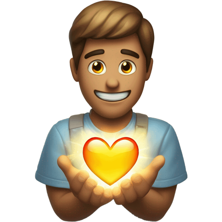 Corazón emocionado  emoji