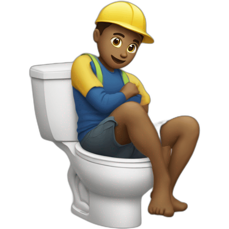 Garçon en train de pisser emoji