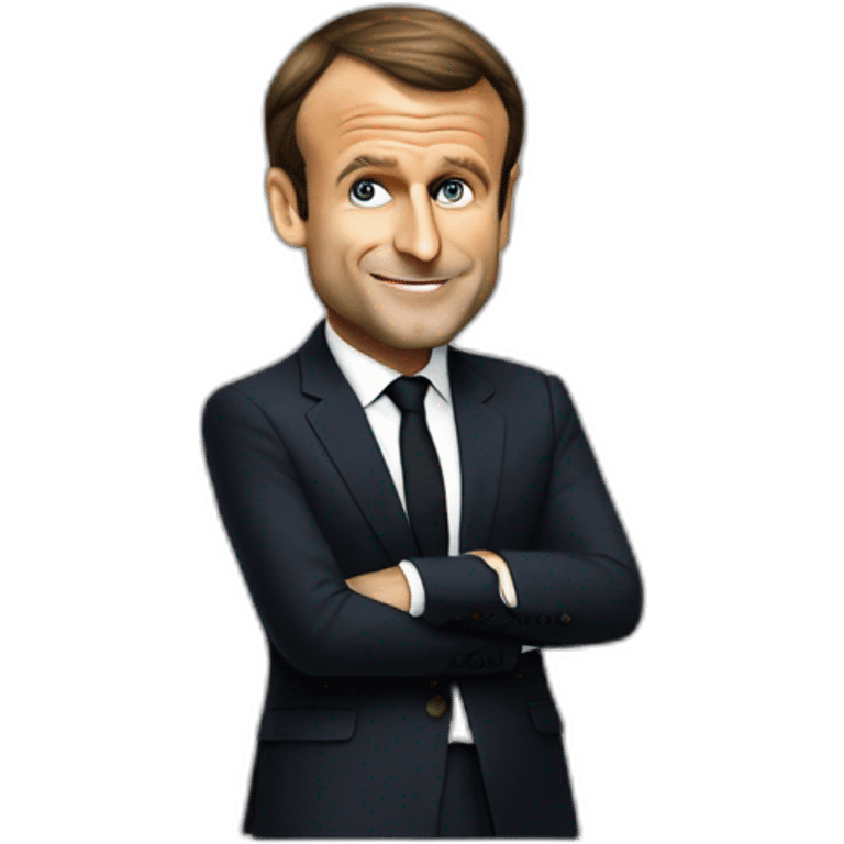 Emmanuel Macron emoji