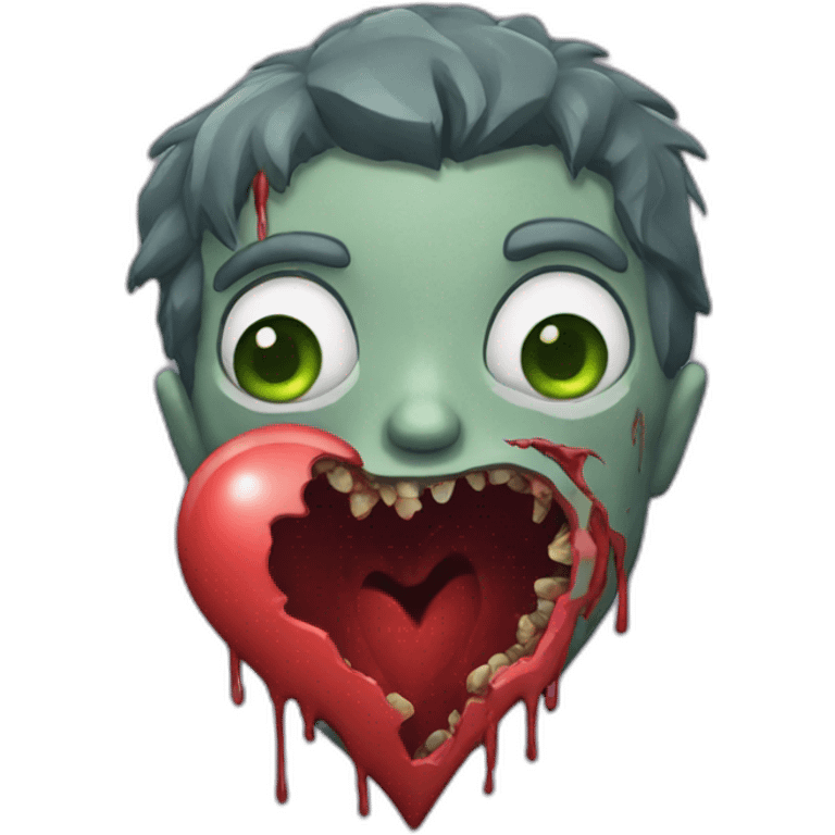 zombie heart emoji