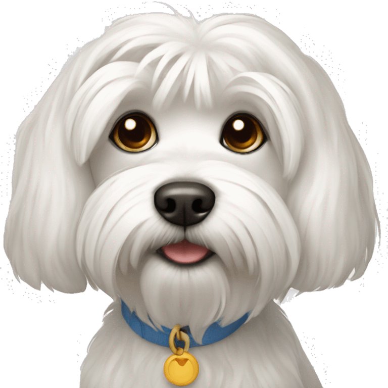 Dog Maltese emoji