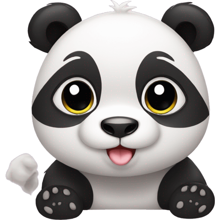 Cute panda emoji